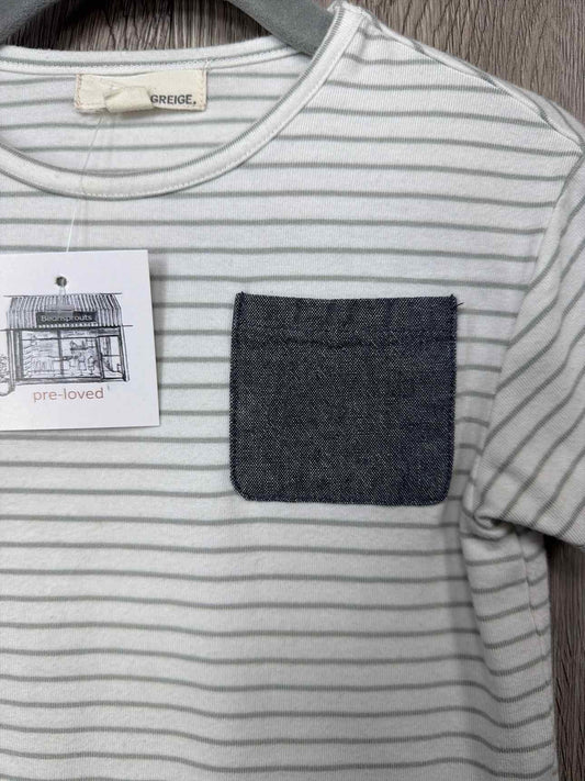 Greige Size 9-12m Shirt