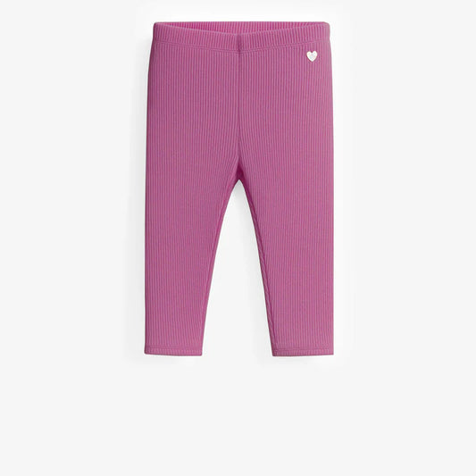 Plum purple capri leggings