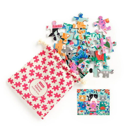 puzzle to go - teacup kittens