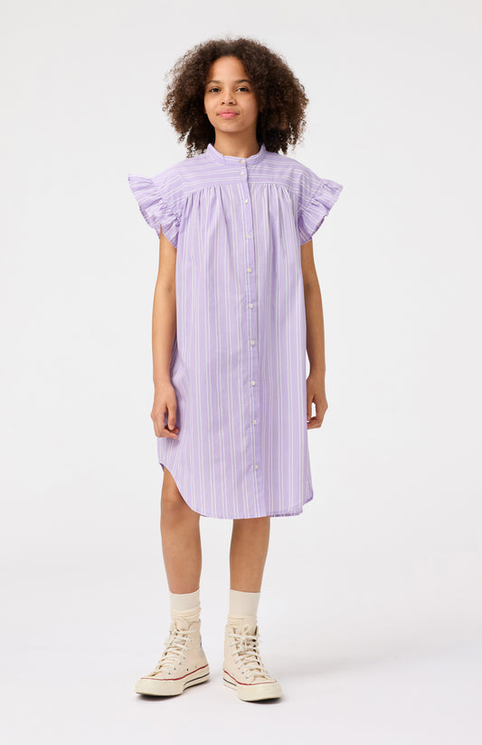 Cortny - purple rail stripe