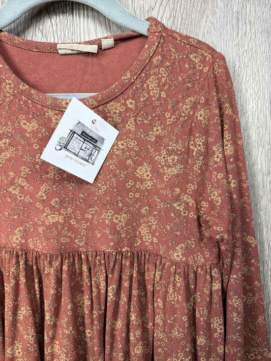 Wheat Size 6y Dress
