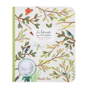 Le Botaniste - sticker and colouring book