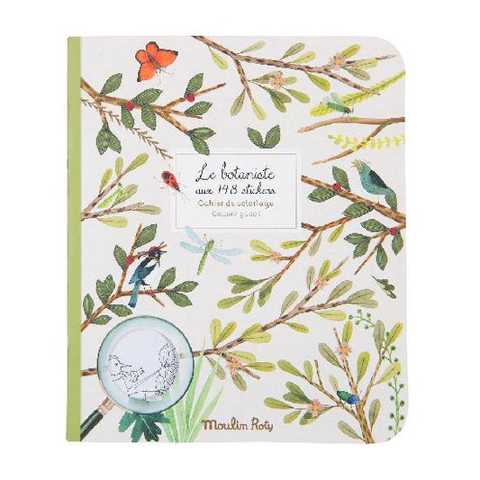 Le Botaniste - sticker and colouring book