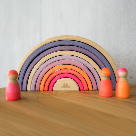 rainbow - neon pink