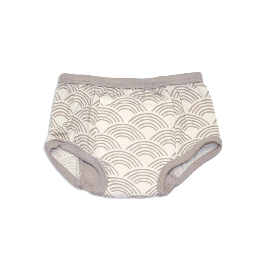 Bamboo training pants - wobbly wave print