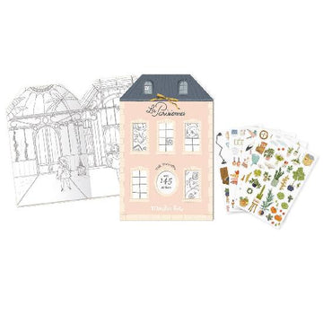 Les Parisiennes - colour and sticker book