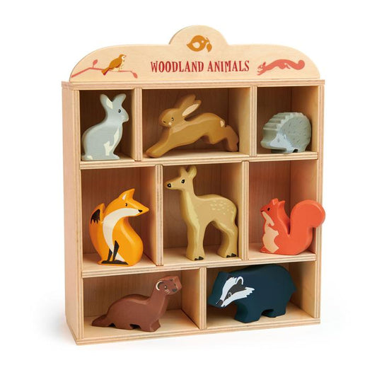 Woodland Animals Collection w/ Display