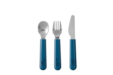 Childrens Cutlery Set 3P -  Deep Blue