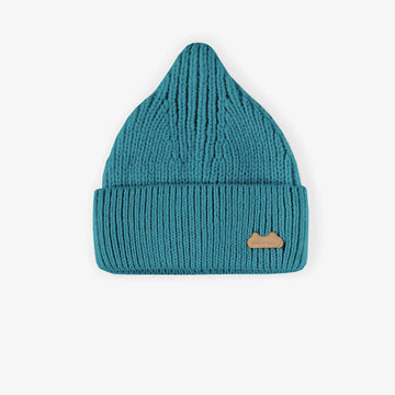 Knit toque - turquoise